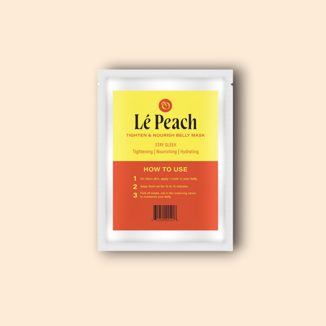 Le Peach Belly Mask