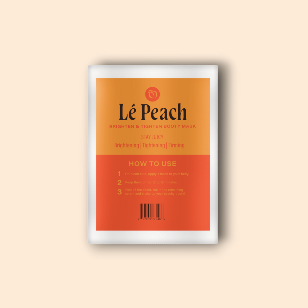 Le Peach Booty Mask