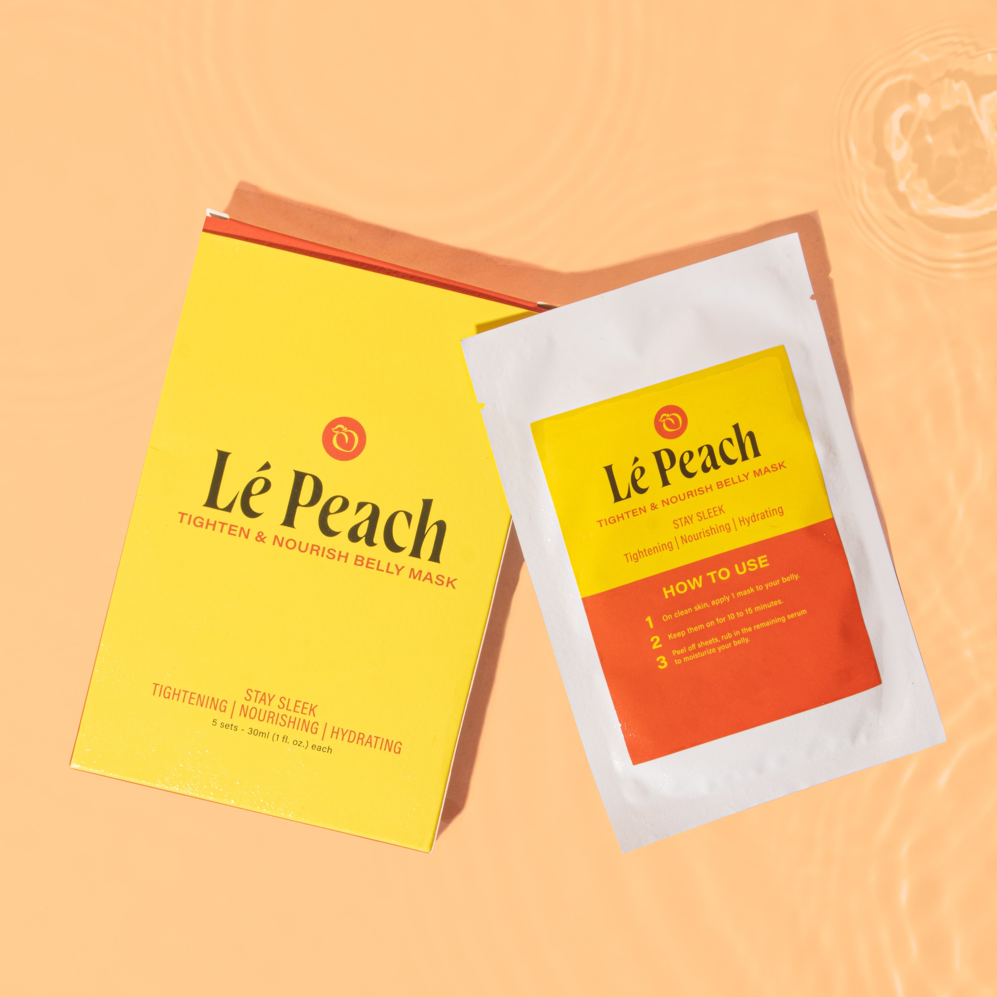 Le Peach Belly Mask